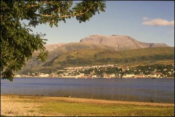 Fort William and Ben Nevis