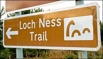 Loch Ness trail, Scotland