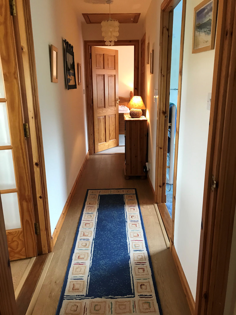 Atlantic cottage hallway